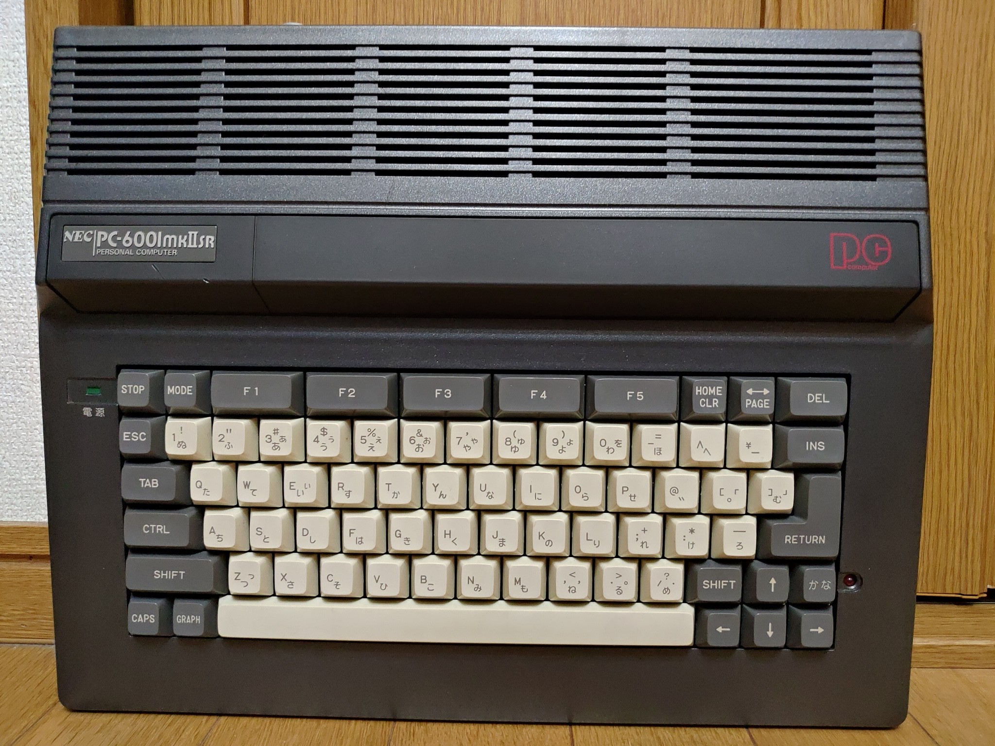 NEC PC-6001mkIISR – Japanese Vintage Computer Collection