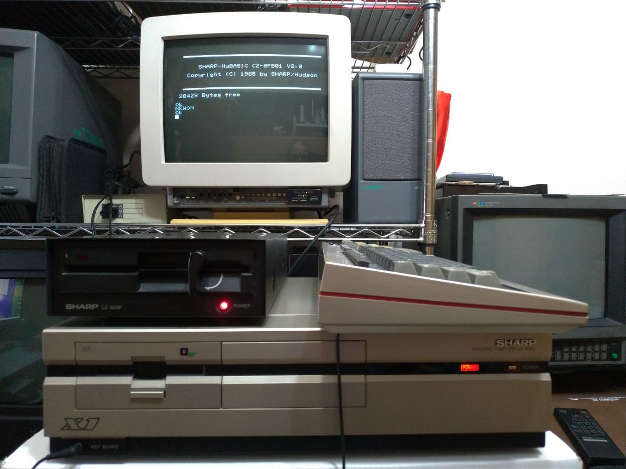 Sharp X1 Floppy Drives – Japanese Vintage Computer Collection