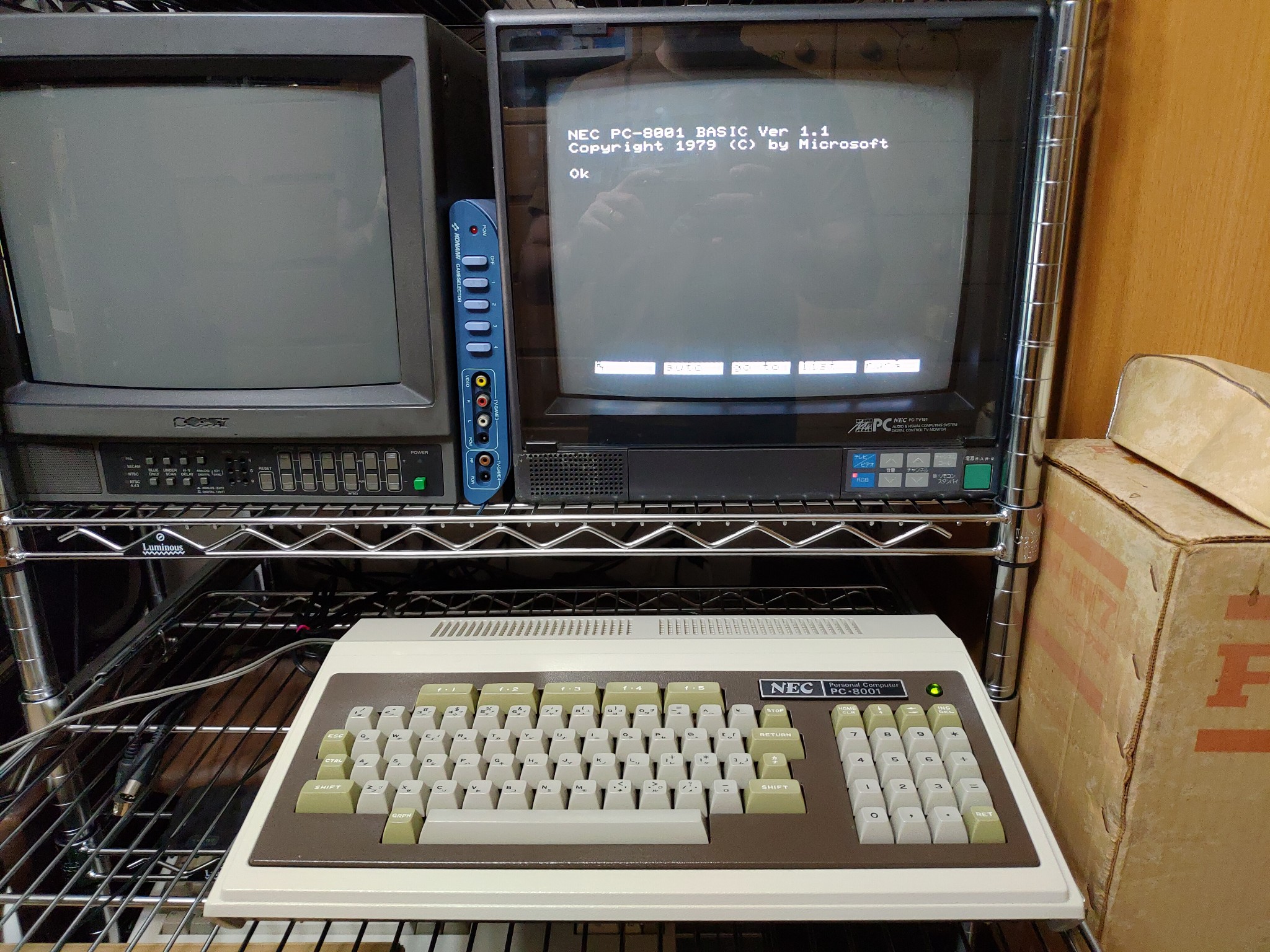 NEC PC-8001 – Japanese Vintage Computer Collection